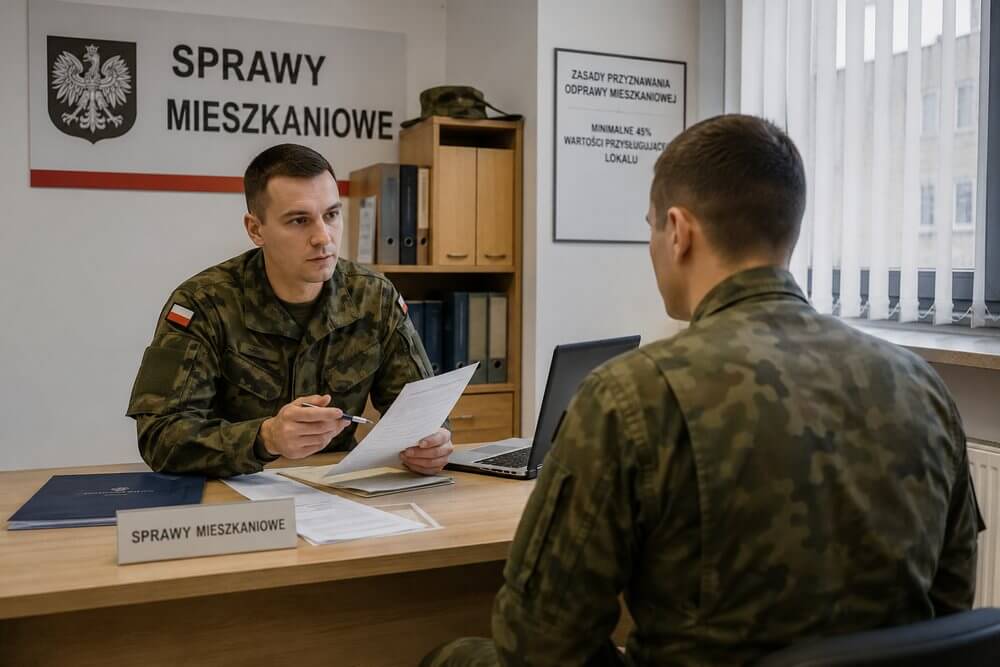 Odprawa mieszkaniowa przy służbie krótszej niż 15 lat